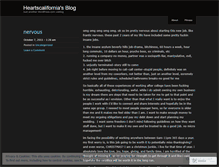 Tablet Screenshot of heartscalifornia.wordpress.com