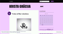 Desktop Screenshot of kristagraacija.wordpress.com