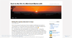Desktop Screenshot of mmwife.wordpress.com