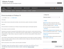 Tablet Screenshot of gilbertofurtado.wordpress.com