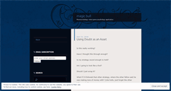 Desktop Screenshot of magicalbull.wordpress.com