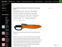 Tablet Screenshot of basicnerf.wordpress.com