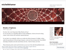 Tablet Screenshot of michellehamer.wordpress.com