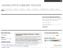 Tablet Screenshot of hreplib.wordpress.com