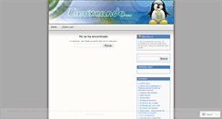 Desktop Screenshot of linuxventanitas.wordpress.com