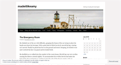 Desktop Screenshot of madeitlikeamy.wordpress.com