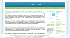 Desktop Screenshot of farmaciaverde.wordpress.com