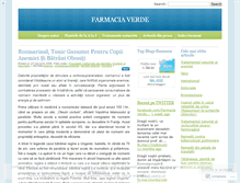 Tablet Screenshot of farmaciaverde.wordpress.com