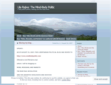 Tablet Screenshot of lilarajiva.wordpress.com