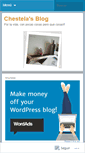 Mobile Screenshot of chestela.wordpress.com