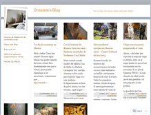 Tablet Screenshot of chestela.wordpress.com