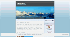 Desktop Screenshot of lucidallnight.wordpress.com