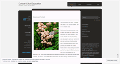 Desktop Screenshot of doubleclickeducation.wordpress.com