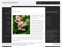 Tablet Screenshot of doubleclickeducation.wordpress.com
