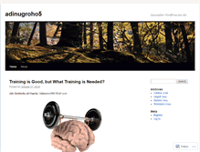 Tablet Screenshot of adinugroho5.wordpress.com
