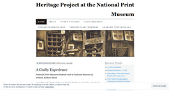 Desktop Screenshot of heritagenpm.wordpress.com