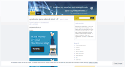 Desktop Screenshot of gelmarsoto.wordpress.com