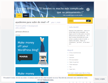 Tablet Screenshot of gelmarsoto.wordpress.com