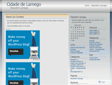 Tablet Screenshot of cidadedelamego.wordpress.com