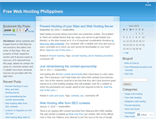 Tablet Screenshot of freewebhostingphilippines.wordpress.com