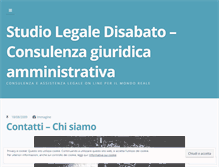 Tablet Screenshot of legaledisabato.wordpress.com