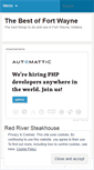Mobile Screenshot of bestoffortwayne.wordpress.com