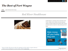 Tablet Screenshot of bestoffortwayne.wordpress.com