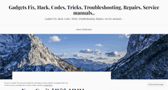 Desktop Screenshot of mobilehackz.wordpress.com