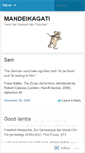 Mobile Screenshot of mandeikagati.wordpress.com