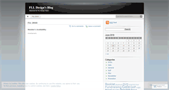 Desktop Screenshot of flldesign.wordpress.com