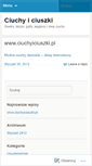 Mobile Screenshot of ciuchyiciuszki.wordpress.com