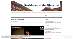 Desktop Screenshot of nathanatthebluecoat.wordpress.com