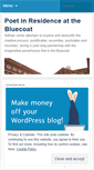 Mobile Screenshot of nathanatthebluecoat.wordpress.com