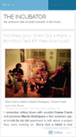 Mobile Screenshot of incubate.wordpress.com
