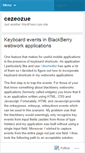 Mobile Screenshot of cezeozue.wordpress.com