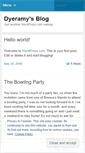 Mobile Screenshot of dyeramy.wordpress.com