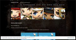 Desktop Screenshot of gmsmaplestory.wordpress.com