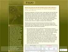Tablet Screenshot of paijo1965.wordpress.com