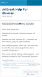 Mobile Screenshot of jailbreakhelpforidevices.wordpress.com