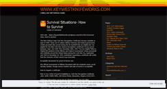 Desktop Screenshot of keywestknifeworks.wordpress.com