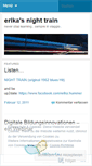 Mobile Screenshot of nighttrain.wordpress.com