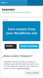 Mobile Screenshot of boenator.wordpress.com