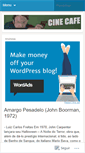 Mobile Screenshot of cinecafe.wordpress.com