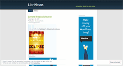 Desktop Screenshot of librinovus.wordpress.com