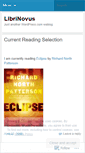 Mobile Screenshot of librinovus.wordpress.com