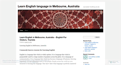 Desktop Screenshot of learnenglishaustralia.wordpress.com