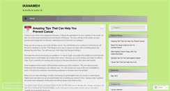 Desktop Screenshot of ikanameh.wordpress.com