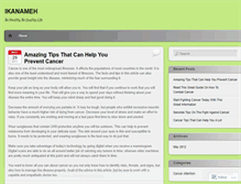 Tablet Screenshot of ikanameh.wordpress.com