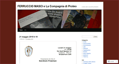 Desktop Screenshot of compagniadiproteo.wordpress.com