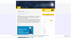 Desktop Screenshot of listianirhy.wordpress.com